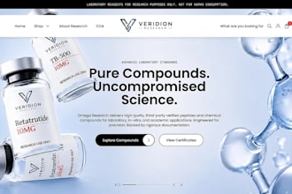 build fda complaint peptide research website, nootropic website