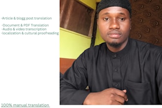 professionally translate english to hausa