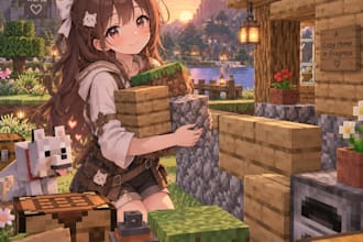 create a minecraft building for you