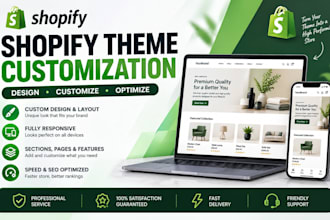 do shopify theme customization