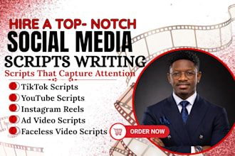 craft compelling social media scripts for short form video
