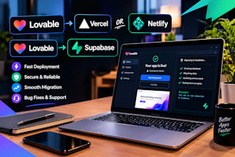 deploy lovable webapp to vercel or netlify migrate lovable to supabase