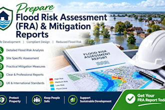 prepare flood risk assessment fra mitigation reports