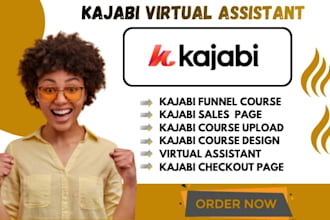 be your personal kajabi virtual assistant kajabi course curriculum upload