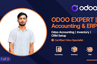 setup odoo accounting and erp system