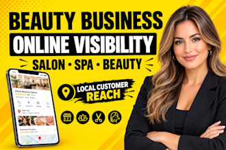 increase beauty, spa, saloon US, uae business online visibility