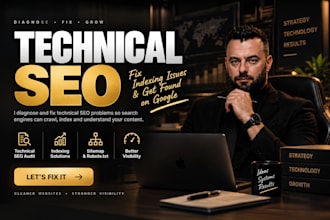diagnose and fix technical SEO and google indexing issues