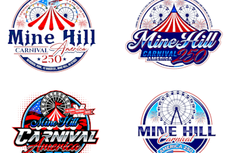 create unique carnival logo design for your company