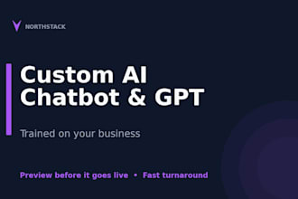 build a custom ai chatbot or gpt for your business