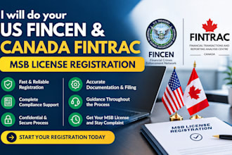 do your US fincen and canada fintrac msb license registration