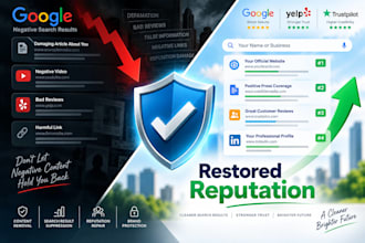 remove negative content and restore your online reputation