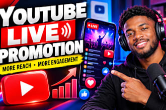 promote your youtube live stream and increase audience engagement