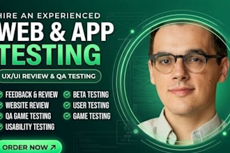 do website testing app testing game testing beta testing and user review test