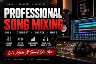 professionally mix your song