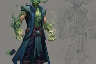 design characters concept art