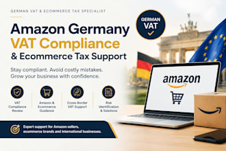 help with amazon germany vat compliance and ecommerce tax support