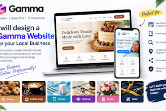 design gamma site bakery coffee dentist optician florist tailor booking website