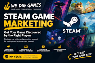 steam game marketing steam game promotion steam wishlist video game marketing