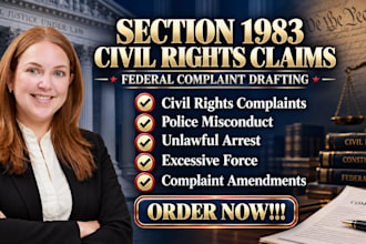 draft civil rights complaints and claims under 42 usc 1983