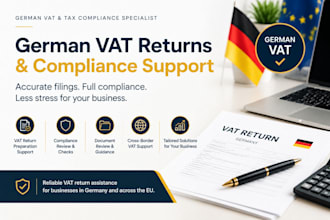 assist with german vat returns and compliance preparation