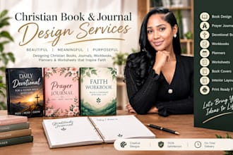 design christian devotional book prayer journal for your spiritual growth