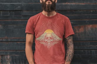 draw a custom funny meme t shirt design