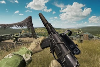 create custom vehicles and military props, server setup for arma reforger