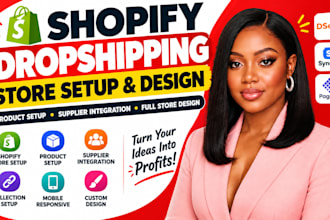 build shopify dropshipping store pod product setup supplier integration dsers