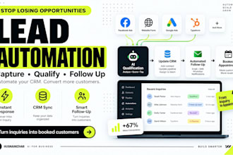 automate lead follow up and CRM workflows for your business