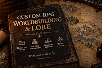 create detailed worldbuilding and lore for your tabletop rpg