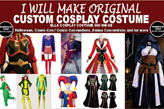 sew custom cosplay costume original