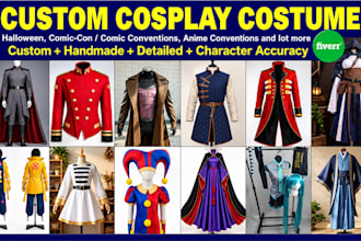 sew custom cosplay costume original