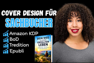 gestalte ein hochwertiges ratgeber buchcover fur amazon KDP