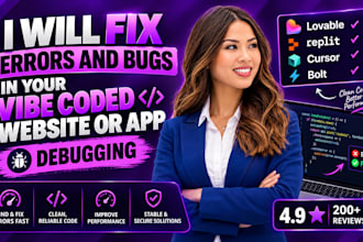 be your vibe coding partner to fix and develop lovable replit claude web app