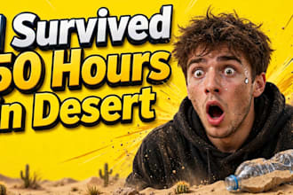 design viral mrbeast style youtube thumbnail