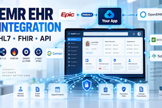 do emr ehr integration with openemr hl7 fhir epic cerner and hipaa compliant