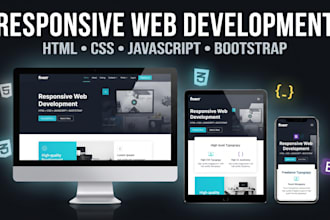 professional bootstrap responsive website