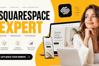 design squarespace website design, website development as a squarespace expert