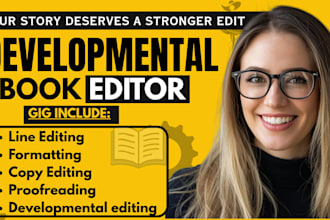 developmental edit psychological thriller, crime, mystery, romance book editor