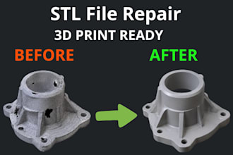 repair, fix and optimize your stl file for 3d printing