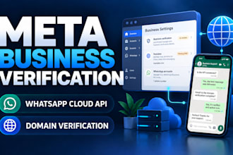 fix meta business verification whatsapp API and domain verification