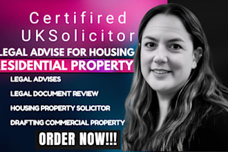 review and advise on housing issues property conveyancing as a UK solicitor