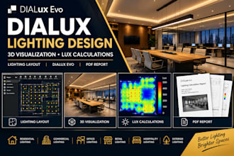create professional lighting visualization and design using dialux evo