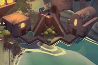 3d game environment, ue5 level design, unity environment, game map, 3d scene