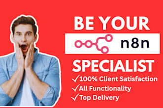 do n8n workflow, n8n automation,  ai automation or n8n ai agent