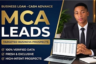 generate targeted mca leads business loan and cash advance leads