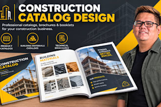 design construction catalog, building materials catalog, technical brochure
