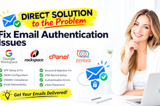 fix email authentication issues on google workspace rackspace cpanel or zimbra