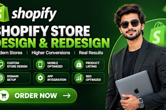 design a professional shopify store