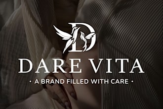 provide luxury elegant business logo and brand identity